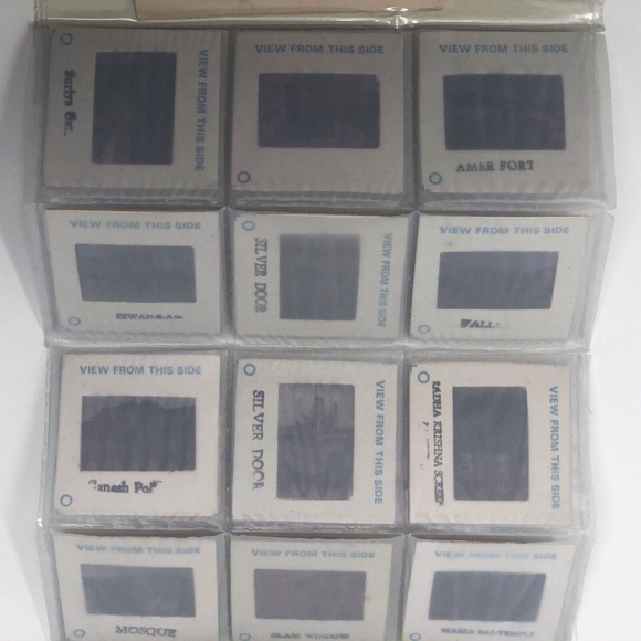 Vintage 35 mm Slides Colour of Amer, Rashasthan, India Lot of 24 Retro - Picture 2 of 15